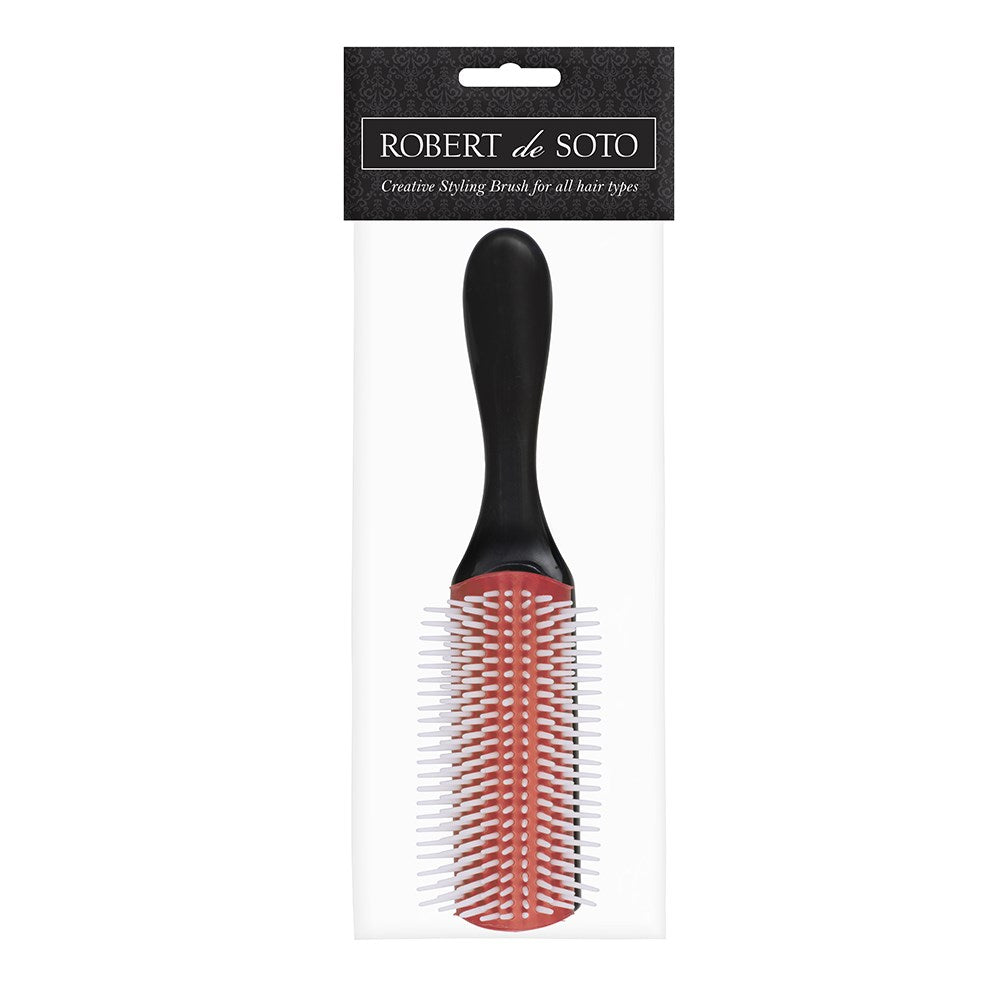 Robert de Soto Anti-Static 7 Row Styling Hair Brush
