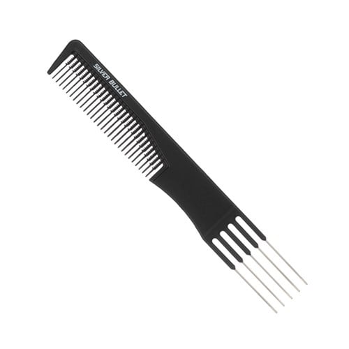 Silver Bullet Carbon Teasing Comb