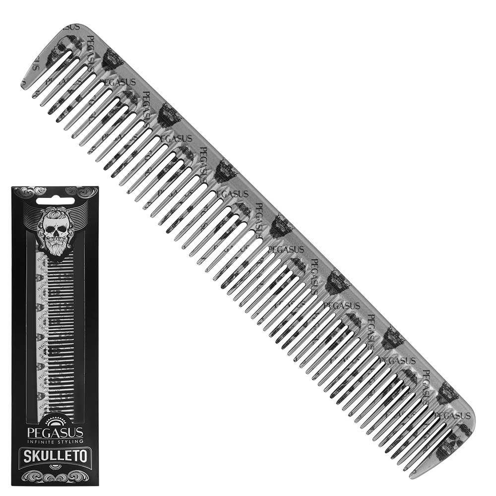 Pegasus Hard Rubber Cutting Comb - Silver S202
