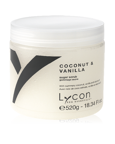 Lycon Coconut & Vanilla Sugar Scrub 520g