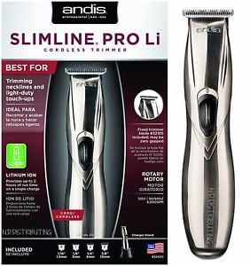 Andis Slimline Pro Li Cordless Trimmer Silver