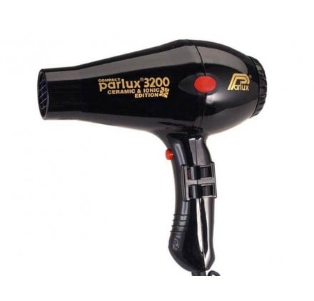 Parlux 3200 Hair Dryer Ceramic & Ionic Edition - Black