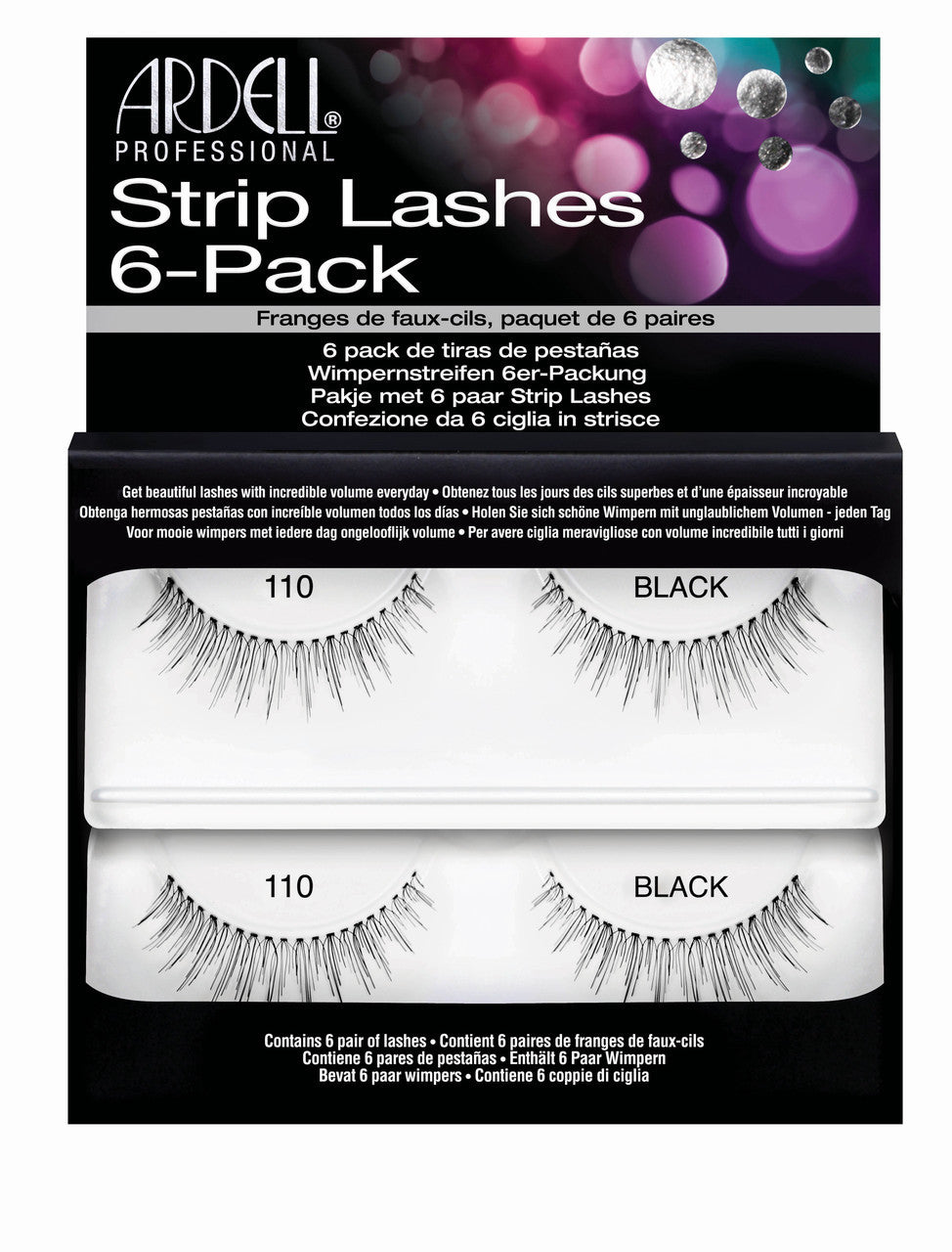Ardell 110 Strip Lashes 6 Pack
