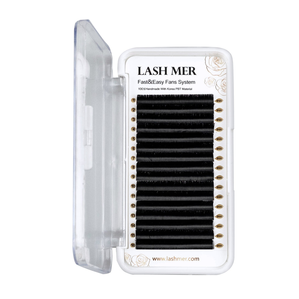Fan Volume Lashes D Curl/0.07 8mm-15mm