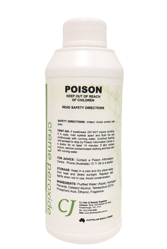 CJ Creme Peroxide 40 Vol 250ml