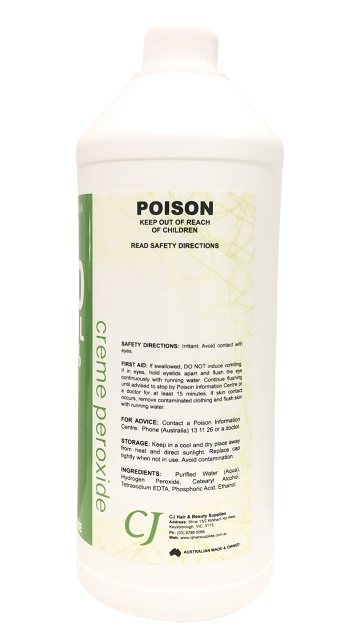 CJ Creme Peroxide 40 Vol 1L
