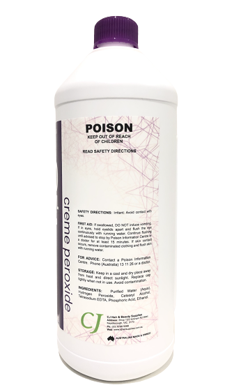 CJ Creme Violet Peroxide 30 Vol 1L