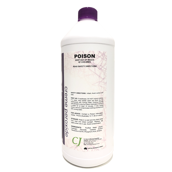 CJ Creme Violet Peroxide 30 Vol 1L