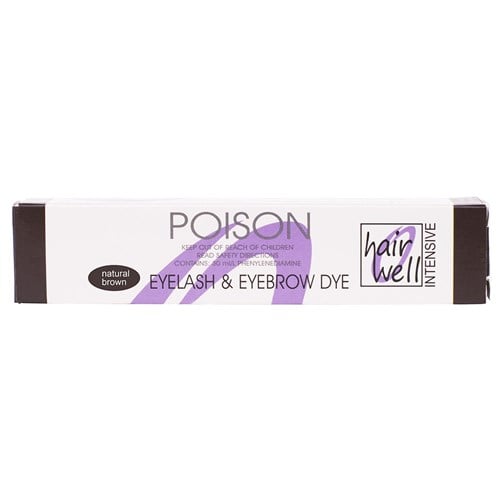 Hairwell Eyelash and Eyebrow Tint Natural Brown