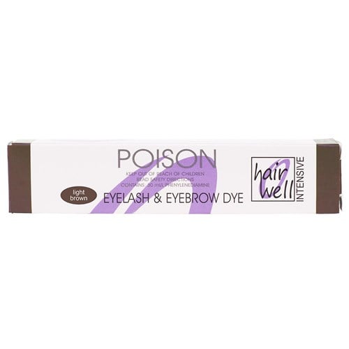 Hairwell Eyelash and Eyebrow Tint Light Brown