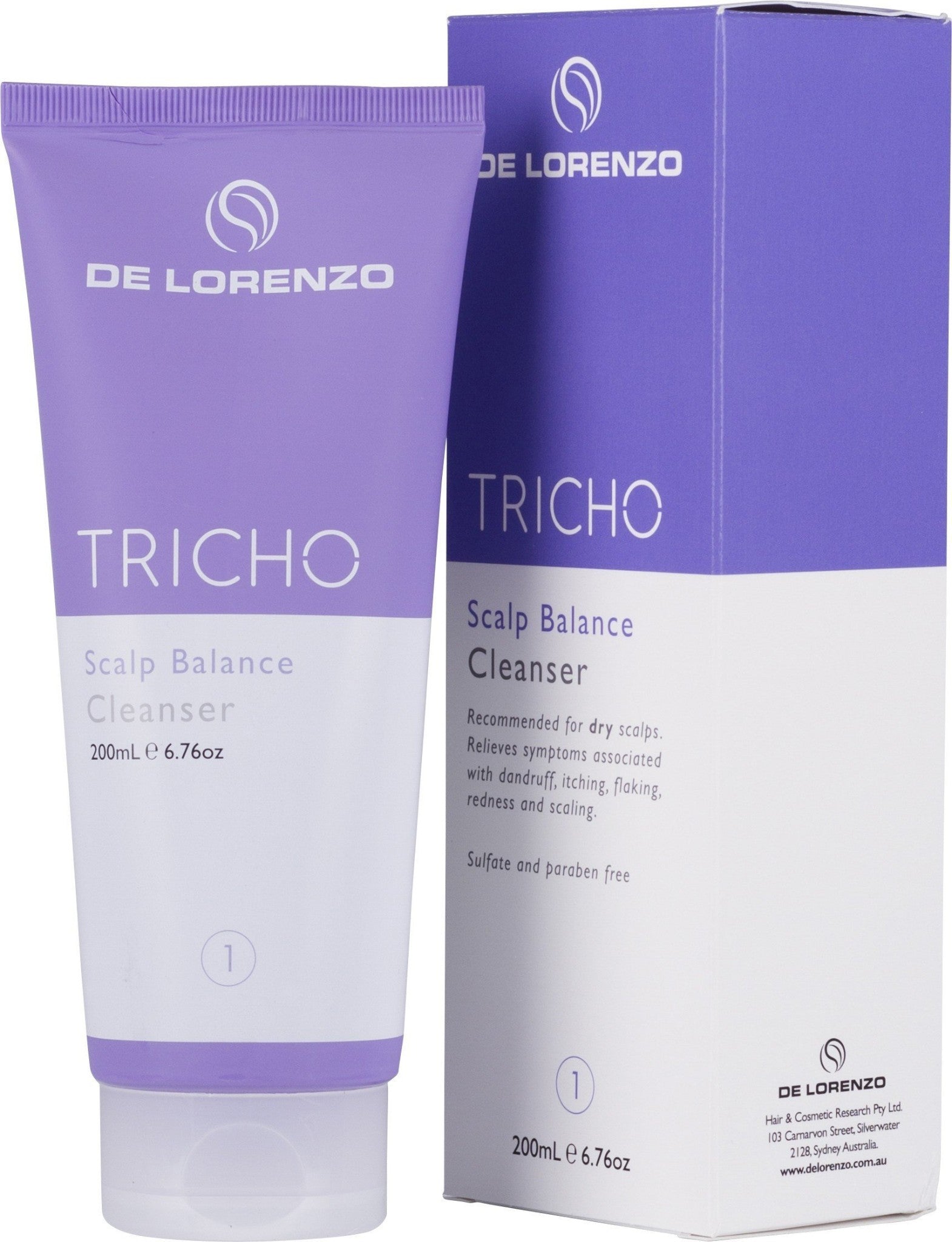 De Lorenzo Tricho Scalp Balance Cleanser 200ml