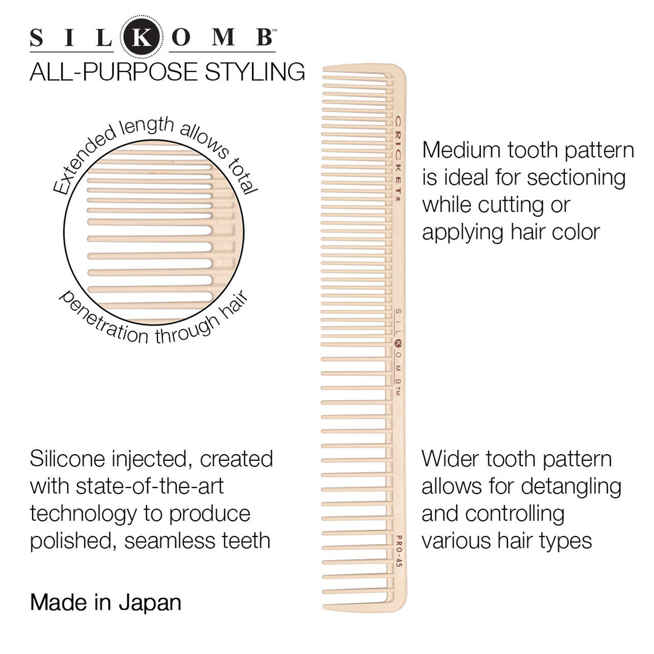 Cricket Silkomb Pro-45 All Purpose