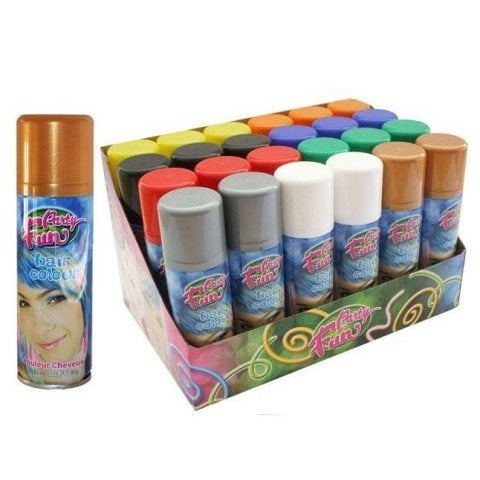 Party Fun Hair Colour Temporary Sprays