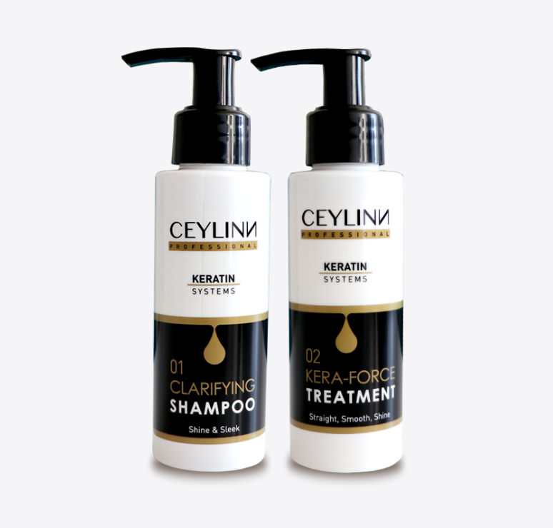 Ceylinn Keratin System Set - Shampoo & Treatment