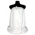Beauty Wrap Gown - White