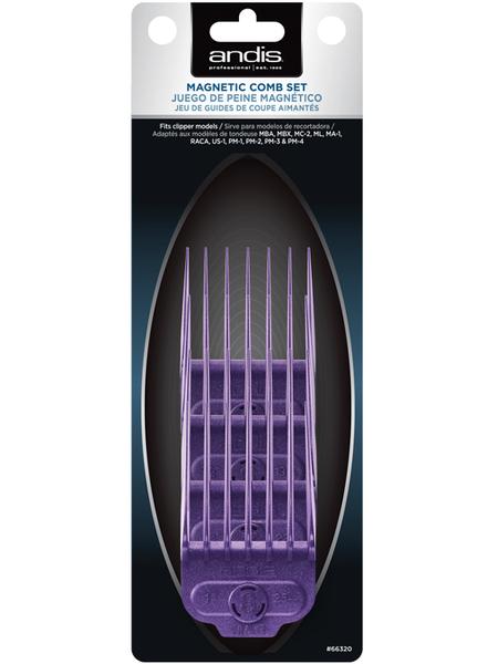 Andis Magnetic Single Comb Set - Large (4pcs) #66320