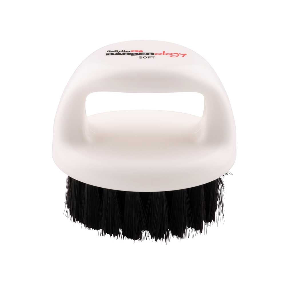 Barberology Fade Knuckle White Brush