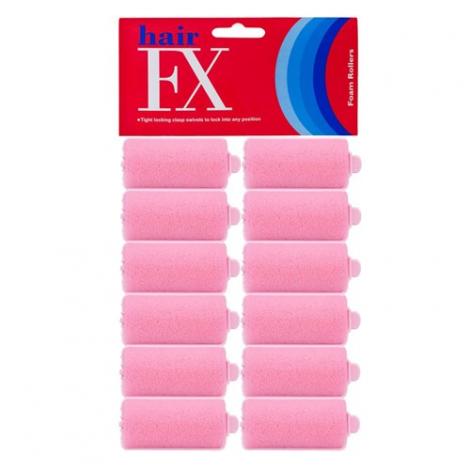 Hair FX Foam Rollers - Medium 30mm 12pk