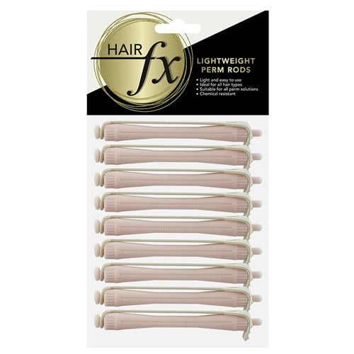 Hair FX Lightweight Perm Rod - Pink 7mm 9pk
