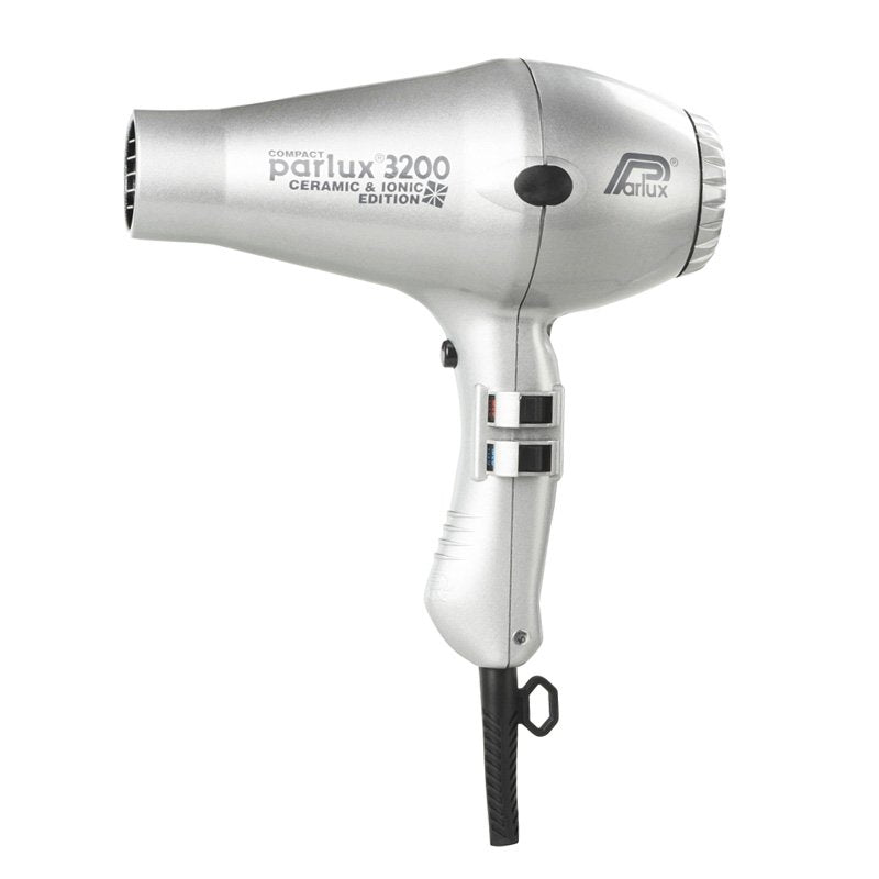 Parlux 3200 Hair Dryer Ceramic & Ionic Edition - Silver