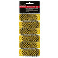 Swiss Hair Rollers - Yellow 20mm 6pk