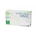 Ultra Fresh Vinyl Powder Free 100 Gloves - Medium