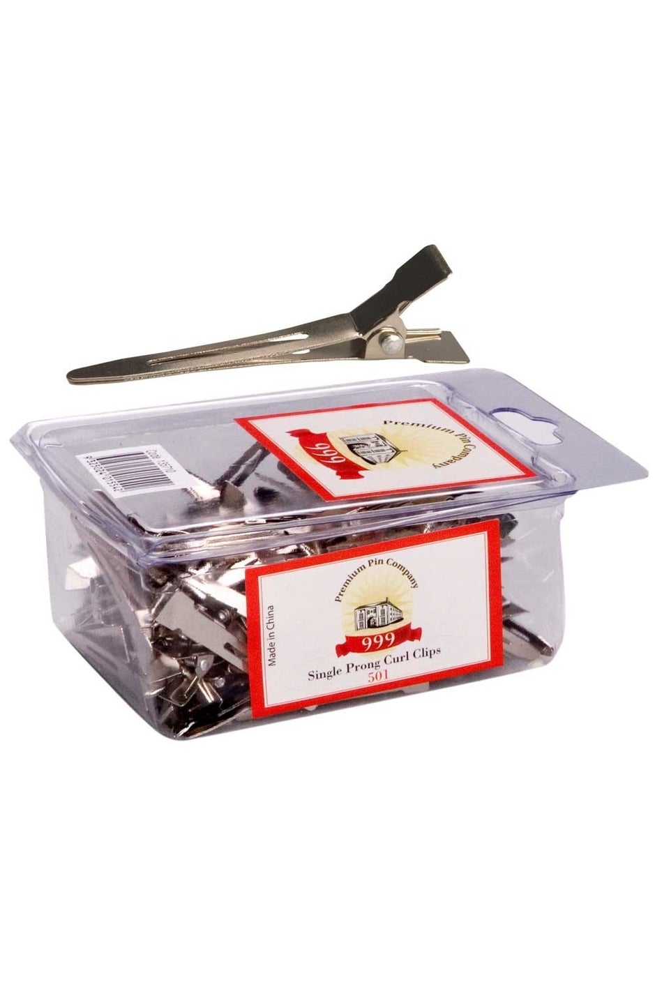999 Curl Clip Single Prong 501
