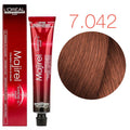 Loreal Majirel Permanent Hair Color 7.042 Natural Copper Iridescent Blonde