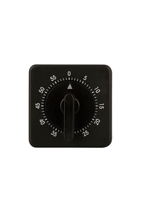 Salon Smart Black 60 Minute Square Salon Timer