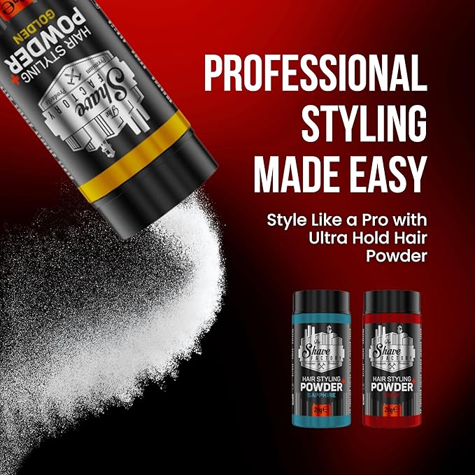 The Shave Factory Hair Styling Powder Mattifying & Volumizing Ruby