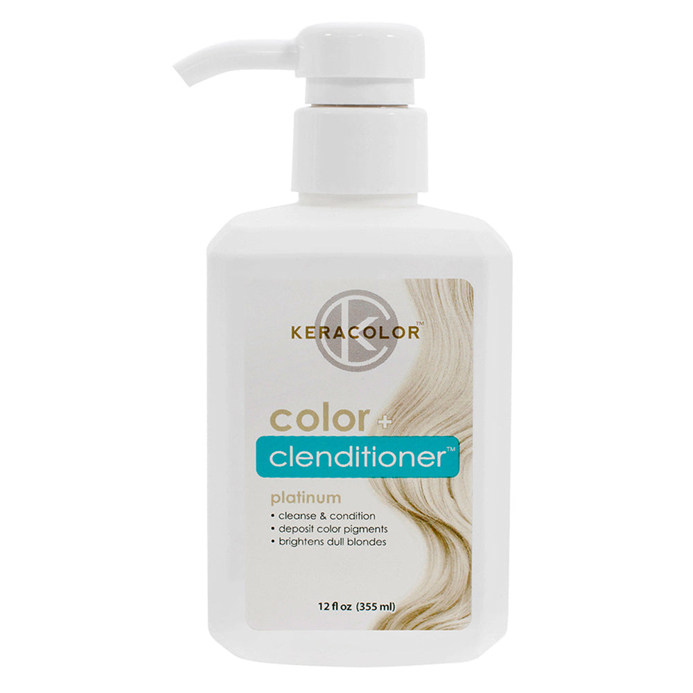 Keracolor Colour + Clenditioner Platinum 355ml