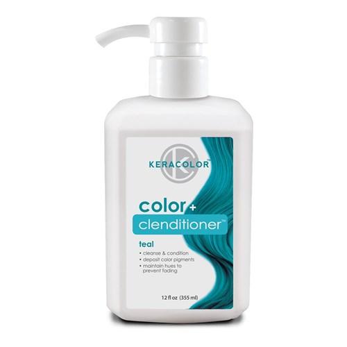 Keracolor Colour + Clenditioner Teal 355ml
