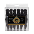 999 Crocodile Clips 6pcs - Black