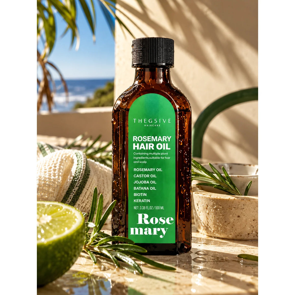 The G5 Rosemary Hair Oil 100ml
