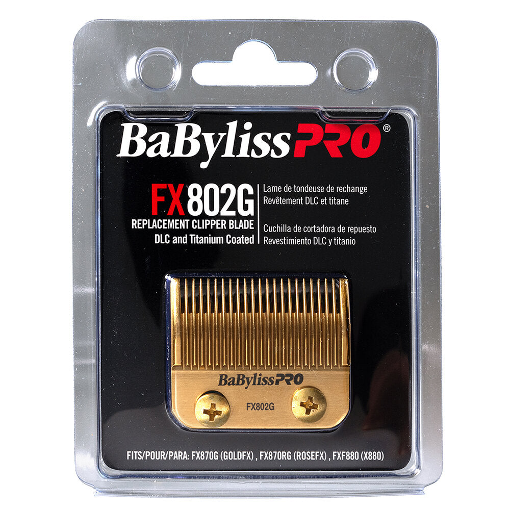 Babyliss Pro Clipper Blade Gold FX802G
