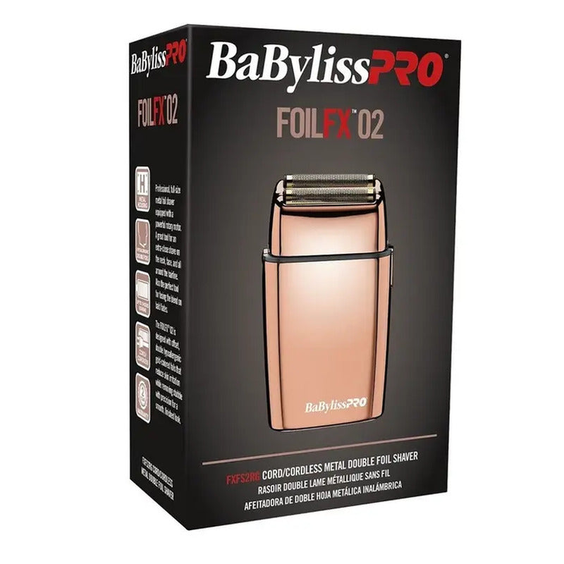 Babyliss Pro Foil Shaver FX02 Rose Gold