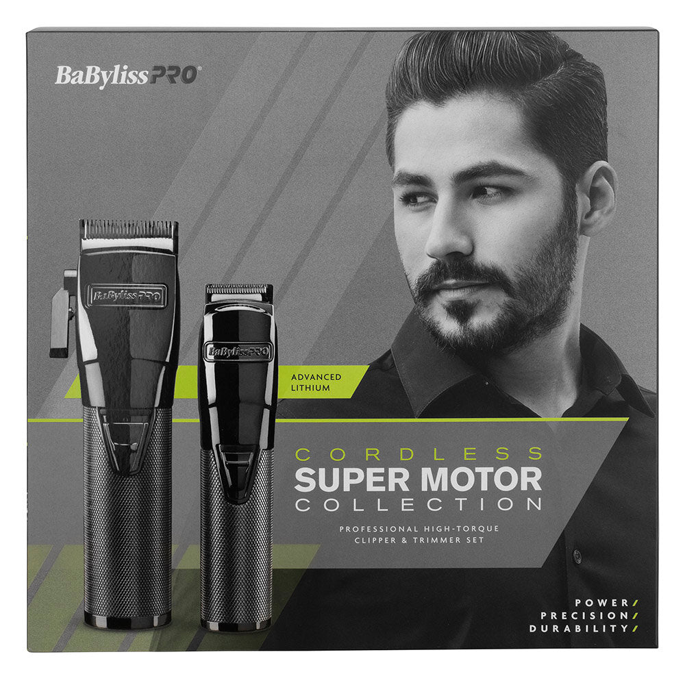 Babyliss Pro Graphite FX Lithium Cordless Clipper & Trimmer Set