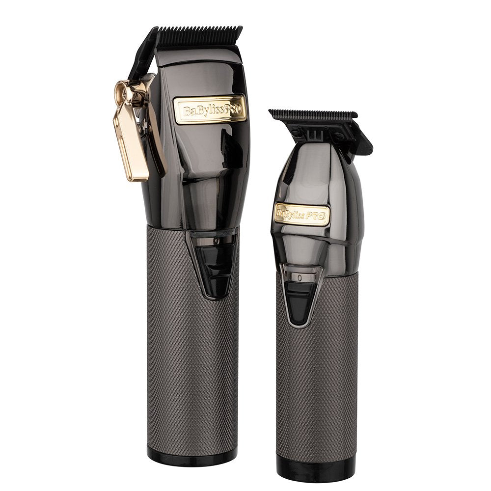 Babyliss Pro LimitedFX Gunmetal Clipper & Trimmer Set