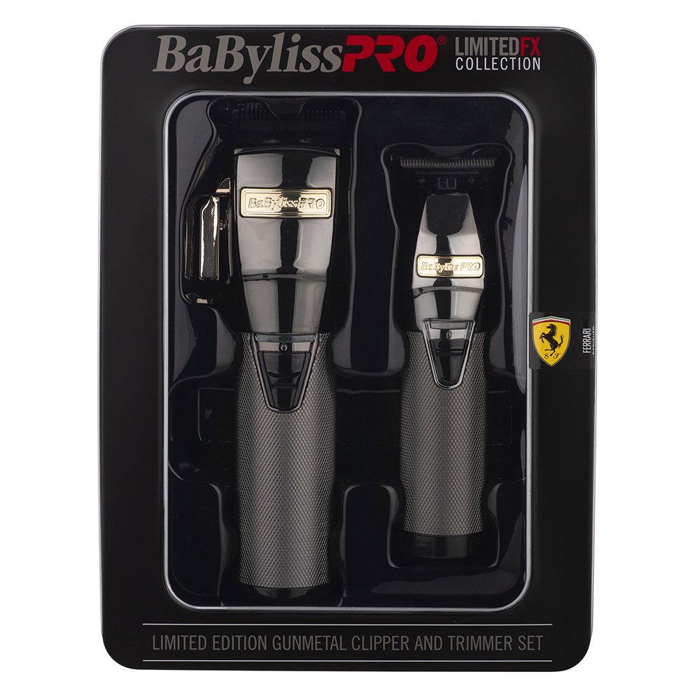 Babyliss Pro LimitedFX Gunmetal Clipper & Trimmer Set