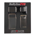 Babyliss Pro Gunmetal Double & Single Foil Shaver Set