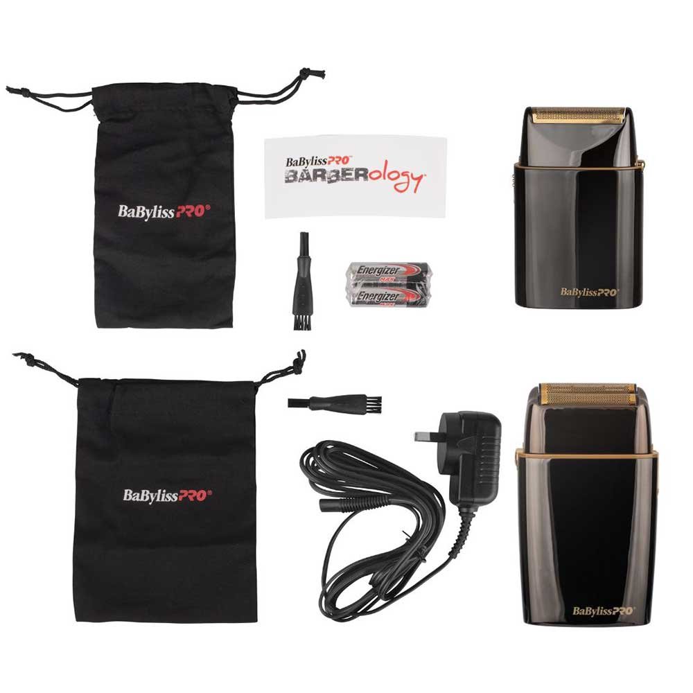 Babyliss Pro Gunmetal Double & Single Foil Shaver Set