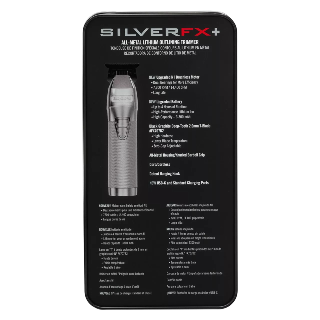 Babyliss Pro Silver FX+ Hair Trimmer