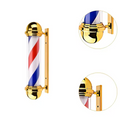 Karma Traditional Barber Pole - Gold