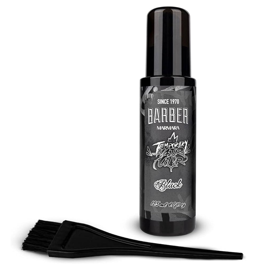 Barber Temporary Hair Colour Black 125ml