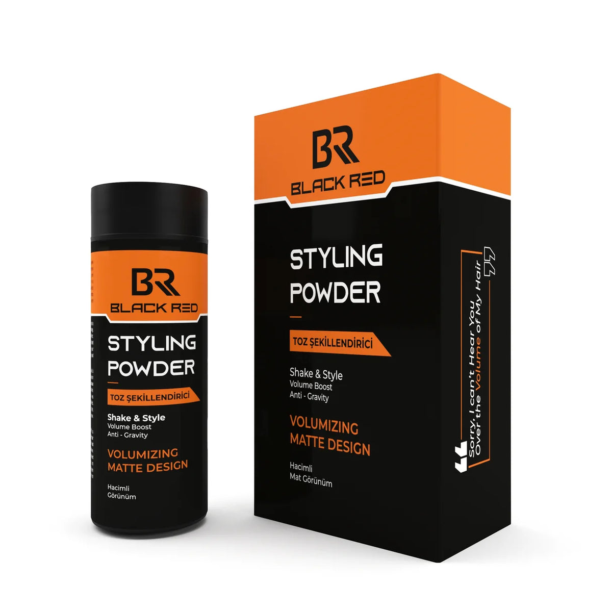 Say goodbye to flat, lifeless hair! Black Red Hair Volume Powder is designed to give your hair instant volume and a natural matte finish without the need for combing. 