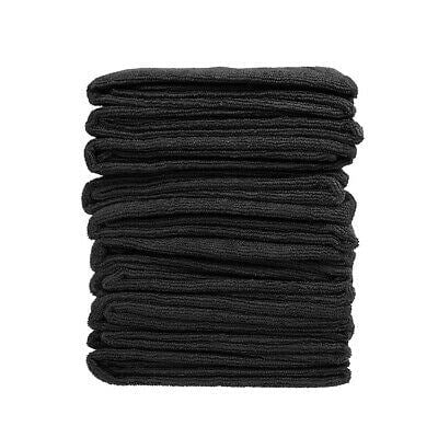 Salon Smart So Soft Microfibre Salon Towels - Black, 10pk