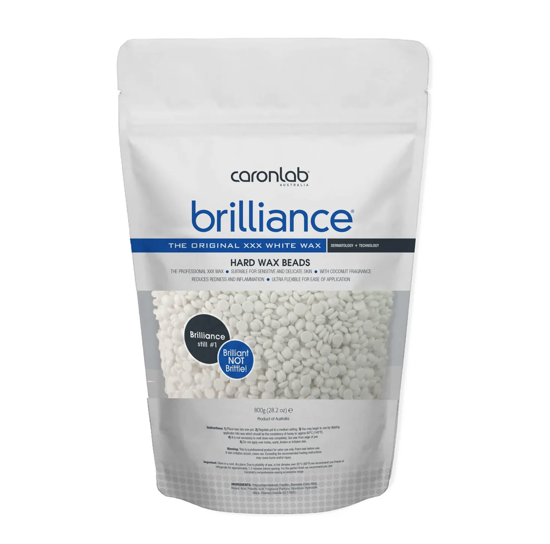 Caronlab Brilliance Hard Wax Beads 800g