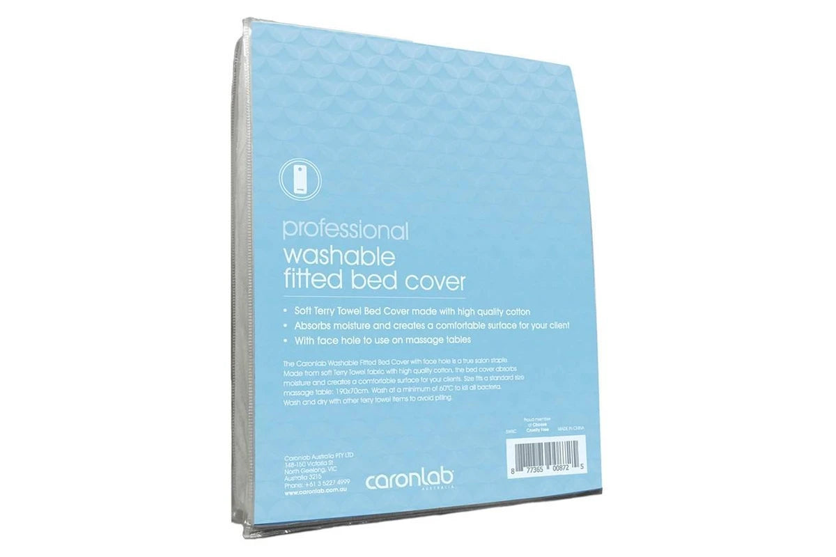 Caronlab Professional Washable Bed Cover White