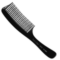 Dateline Professional Celcon Comb Black - 20cm