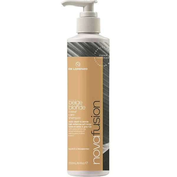 De Lorenzo Novafusion Beige Blonde Shampoo 250ml